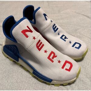 Adidas Size 10.5 NMD Hu Pharrell Nerd Homecoming EE6283 Men Used
